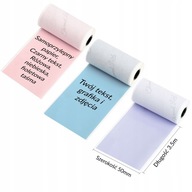 Farebná papierová páska BeMark PP 50mmx3,5m, nálepky x3