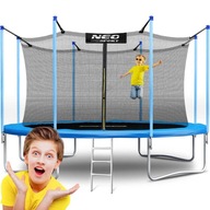 Záhradná trampolína 15 stôp/465 cm s vnútornou sieťou Záhradná trampolína 15 stôp/465 cm s vnútornou sieťou