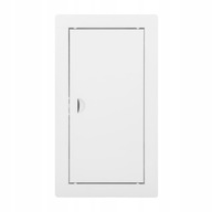BIELE KOVOVÉ KONTROLNÉ DVERE 15x30 ZÁPADKA BIELE KOVOVÉ KONTROLNÉ DVERE 15x30 ZÁPADKA