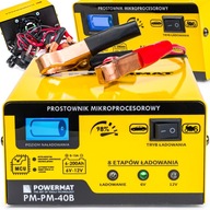 MIKROPROCESOR Akumulátorový usmerňovač 6V 12V MIKROPROCESOR Akumulátorový usmerňovač 6V 12V