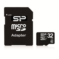 Silicon Power 32 GB, MicroSDHC, Flash pamäť triedy 10, SD adaptér