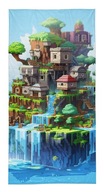 Osuška pre dieťa Minecraft bloky hracie pixely 70x140 bavlna Osuška pre dieťa Minecraft bloky hracie pixely 70x140 bavlna