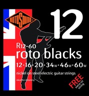 ROTOSOUND Roto Black R12-60 struny (12-60) ROTOSOUND Roto Black R12-60 struny (12-60)
