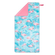 UTERÁK Z MIKROVLÁKNA 160X80cm CAMP Flamingos NCR14 UTERÁK Z MIKROVLÁKNA 160X80cm CAMP Flamingos NCR14