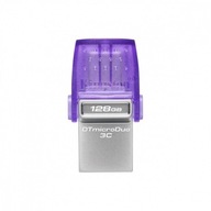 USB Data Traveler MicroDuo 3C G3 flash disk 128 GB USB-A/USB-C