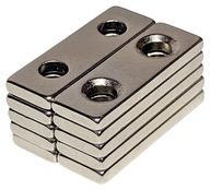 10x NEODYMOVÝ MAGNET S OTVOROM NA SKRUTKU 30x10x3mm 10x NEODYMOVÝ MAGNET S OTVOROM NA SKRUTKU 30x10x3mm