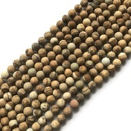 1056- Krajina Jaspis Matte Ball 6mm String 1056- Krajina Jaspis Matte Ball 6mm String