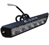 Stroboskop Stroboskop 7W oranžová 6 LED 12/24V Stroboskop Stroboskop 7W oranžová 6 LED 12/24V