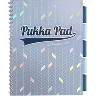Kruhový zápisník Pukka Pad Glee A4, svetlomodrý