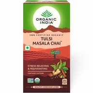 Tulsi Masala Organic India hrejivý čaj Tulsi Masala Organic India hrejivý čaj