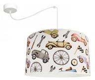 LUSTRE STROPNÉ ZÁVESNÉ LAMPA SPIDER CARS RETRO VINTAGE LAMPSHADE LED LUSTRE STROPNÉ ZÁVESNÉ LAMPA SPIDER CARS RETRO VINTAGE LAMPSHADE LED