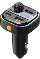 FM vysielač pre Bluetooth nabíjačku QC3.0 do auta FM vysielač pre Bluetooth nabíjačku QC3.0 do auta