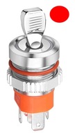 VYPÍNAČ VANDAL-PROOF 16mm ON-OFF LED 15A DIEL VYPÍNAČ VANDAL-PROOF 16mm ON-OFF LED 15A DIEL
