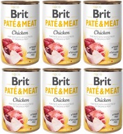 BRIT Paté a mäsové kura 6x 400g BRIT Paté a mäsové kura 6x 400g