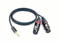 CORDIAL CMK422 CABLE 2 XLR do NEUTRIK mini jack 5m