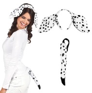 SET DALMATIAN TAIL + EAR BAND SET DALMATIAN TAIL + EAR BAND