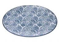 Jedálenský tanier plytký ornament porcelánový okrúhly Jedálenský tanier plytký ornament porcelánový okrúhly