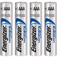 4x Ultimate Lithium AAA R3 1,5V Energizer batéria 4x Ultimate Lithium AAA R3 1,5V Energizer batéria
