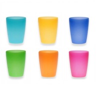Nerozbitné poháre, sada 6 kusov, 250 ml Nerozbitné poháre, sada 6 kusov, 250 ml