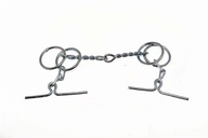 SNAFFLE BIT S RUKÁVMI 14,5 cm