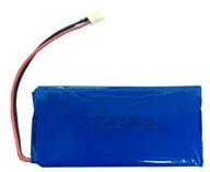 Nabíjateľná batéria 7,4 V 1400 mAh 2 kolíkové tenké 8 mm