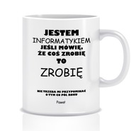 Hrnček Darček pre IT špecialistu (meno, volám sa info Hrnček Darček pre IT špecialistu (meno, volám sa info