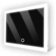 LED KÚPEĽŇOVÉ ZRKADLO 80x70 DOTYKOVÝ SPÍNAČ LED KÚPEĽŇOVÉ ZRKADLO 80x70 DOTYKOVÝ SPÍNAČ