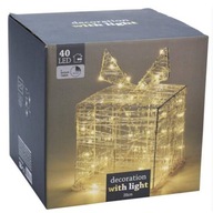 SVIETIACA DARČEKOVÁ OZDOBA VIANOČNÁ DEKORÁCIA OSVETLENIE 40 LED lámp SVIETIACA DARČEKOVÁ OZDOBA VIANOČNÁ DEKORÁCIA OSVETLENIE 40 LED lámp