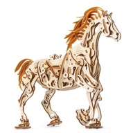 Krásne 3D drevené puzzle Horse-Mechanoid uGEARS Krásne 3D drevené puzzle Horse-Mechanoid uGEARS