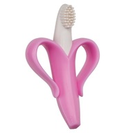 Baby Banana: Pink Teether Training Brush
