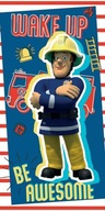 Plážová osuška 70x140 Fireman Sam Plážová osuška 70x140 Fireman Sam