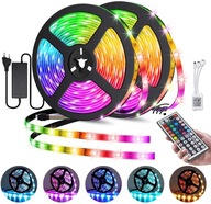 5050 SMD VODEODOLNÝ LED PRUH SET RGB + DIAĽKOVÉ OVLÁDANIE 5050 SMD VODEODOLNÝ LED PRUH SET RGB + DIAĽKOVÉ OVLÁDANIE