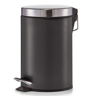 KÚPEĽŇOVÝ KOŠ, matná čierna, 3L, ZELLER, praktický, skladný KÚPEĽŇOVÝ KOŠ, matná čierna, 3L, ZELLER, praktický, skladný