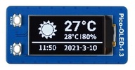 Pico-OLED-1.3 - modul s 1,3'' OLED displejom Pico-OLED-1.3 - modul s 1,3'' OLED displejom