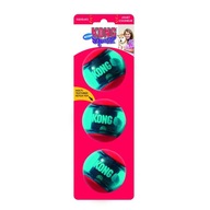 KONG ACTION SQUEEZ lopta pre psov, veľkosť S, bal. 3 ks. KONG ACTION SQUEEZ lopta pre psov, veľkosť S, bal. 3 ks.