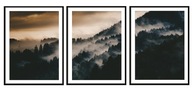 OBRAZOVÝ PLAGÁT V RÁME 33x43cm Lesnícky triptych P2035 OBRAZOVÝ PLAGÁT V RÁME 33x43cm Lesnícky triptych P2035