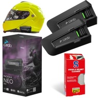 CARDO Packtalk NEO Motorcycle Intercom 2 sady CARDO Packtalk NEO Motorcycle Intercom 2 sady