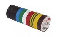 10x PVC izolačná páska 19mm x 20m mix 10x PVC izolačná páska 19mm x 20m mix