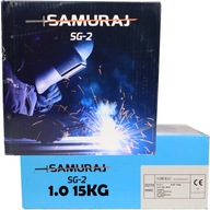Zvárací drôt Samurai SG2 steel 1,0mm 15kg Zvárací drôt Samurai SG2 steel 1,0mm 15kg
