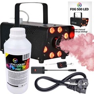 GENERÁTOR DYMU LED DIAĽKOVÉ PODSVIETENIE + KVAPALNÝ DYM 1 LITR. GENERÁTOR DYMU LED DIAĽKOVÉ PODSVIETENIE + KVAPALNÝ DYM 1 LITR.