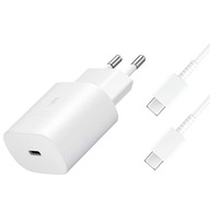 25W nabíjačka SAMSUNG + kábel USB typu C GALAXY Z Flip4 Z Flip5 S24 S24+ 25W nabíjačka SAMSUNG + kábel USB typu C GALAXY Z Flip4 Z Flip5 S24 S24+