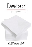 Tenký plátkový papier 0,3 mm plátkový papier A4 -50 ks