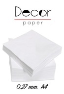 Tenký plátkový papier 0,3 mm plátkový papier A4 -50 ks Tenký plátkový papier 0,3 mm plátkový papier A4 -50 ks