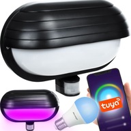 VONKAJŠIE VODEODOLNÉ RGB LED TVORBA PRE E27 ŽIAROVKU TUYA SMART APLIKÁCIU VONKAJŠIE VODEODOLNÉ RGB LED TVORBA PRE E27 ŽIAROVKU TUYA SMART APLIKÁCIU