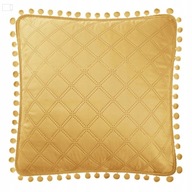 Dekoratívna obliečka na vankúš s pompoo 45x45 Dekoratívna obliečka na vankúš s pompoo 45x45