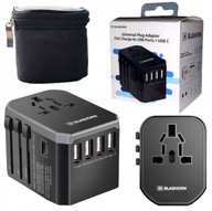Rýchla nabíjačka, napájací zdroj, sieťový adaptér, 4XUSB, USB C, pre niekoľko rýchlych zariadení Rýchla nabíjačka, napájací zdroj, sieťový adaptér, 4XUSB, USB C, pre niekoľko rýchlych zariadení