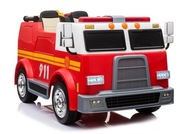 Akumulátorové hasičské auto červené Pre deti Pi