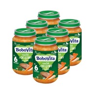 BoboVita Teľací vývar s ryžou SET 6x190g BoboVita Teľací vývar s ryžou SET 6x190g