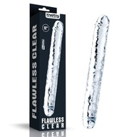 DOUBLE DILDO Flawless Clear Double dildo 12'' 24 DOUBLE DILDO Flawless Clear Double dildo 12'' 24