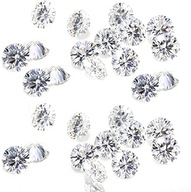 PRÍRODNÉ DIAMANTY BRILLIANT 2 mm 0,03 ct F-G / VS1